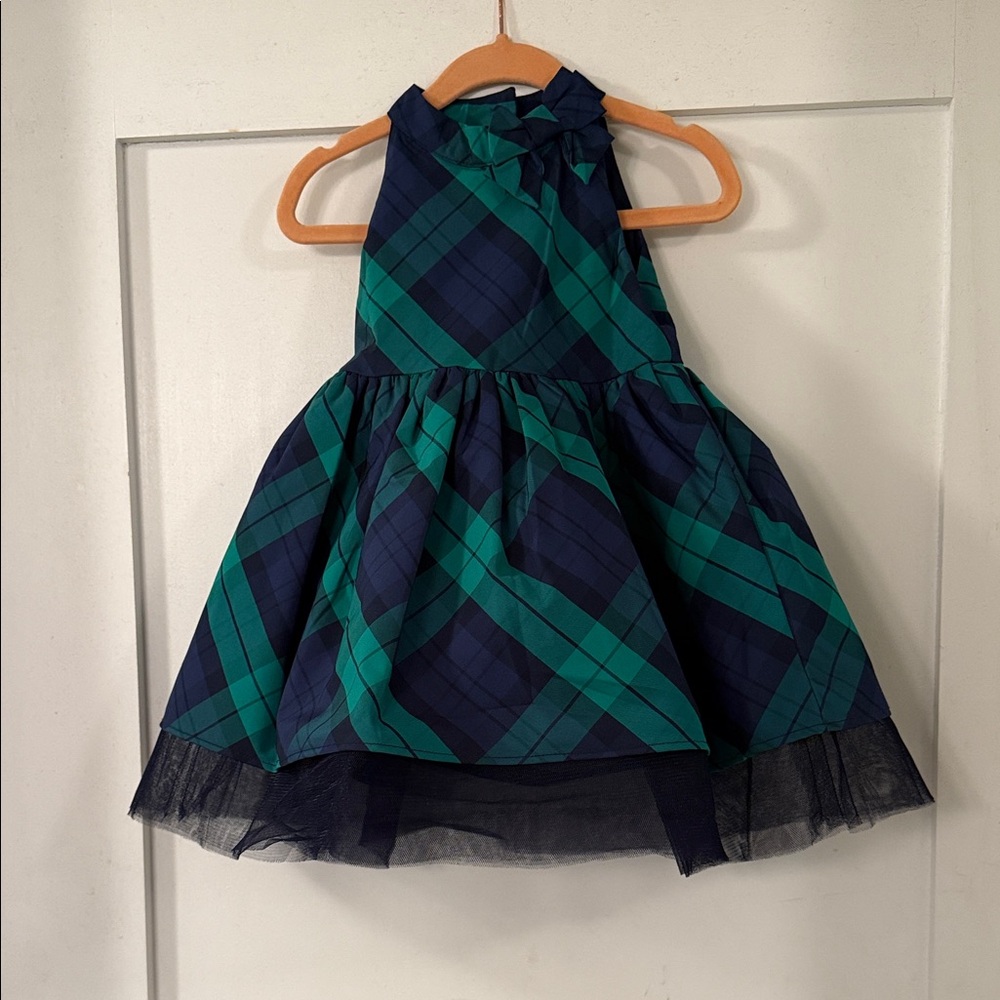 Janie and Jack Plaid Sleeveless Dress